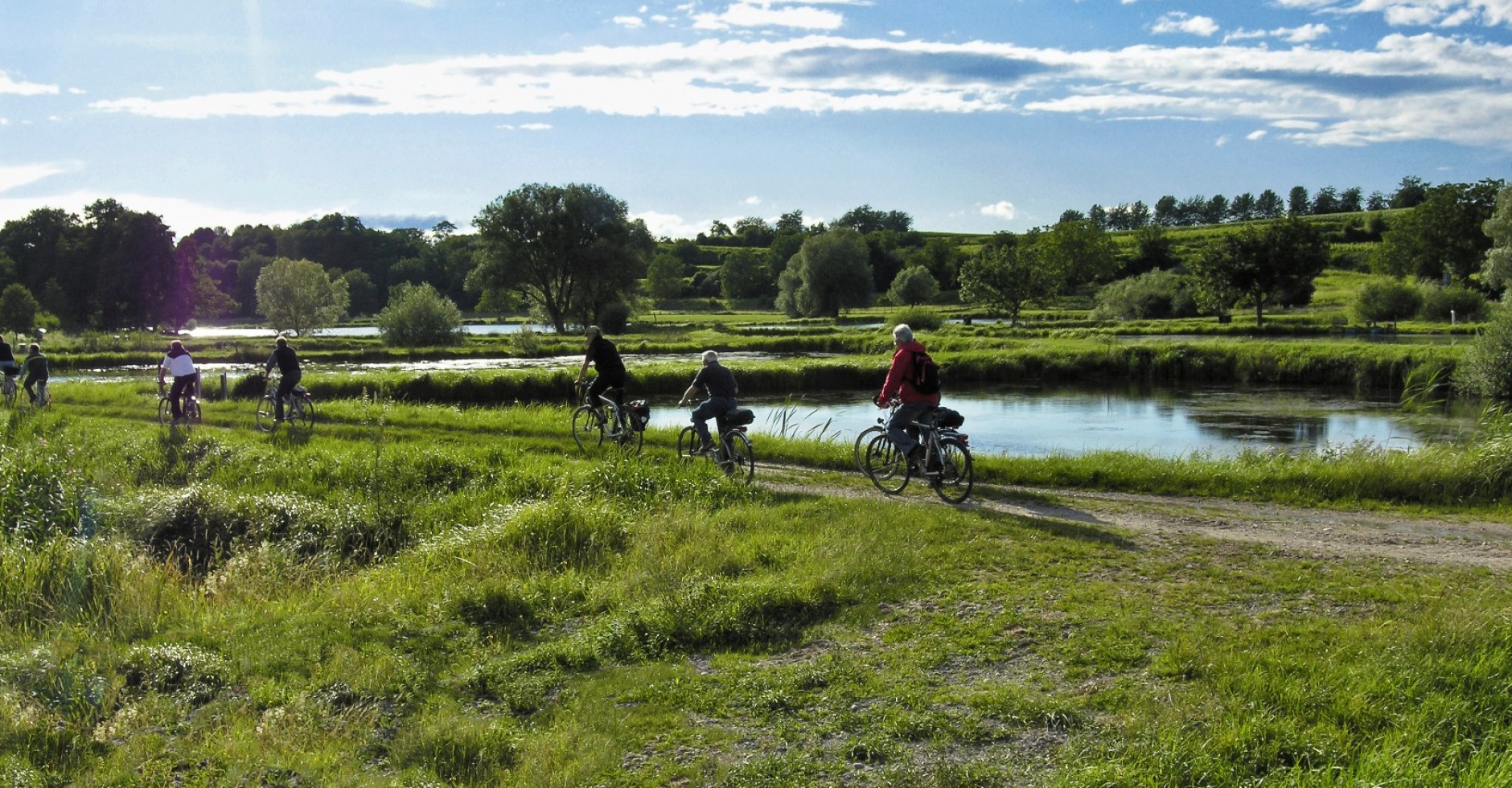 Radfahren in der Natur