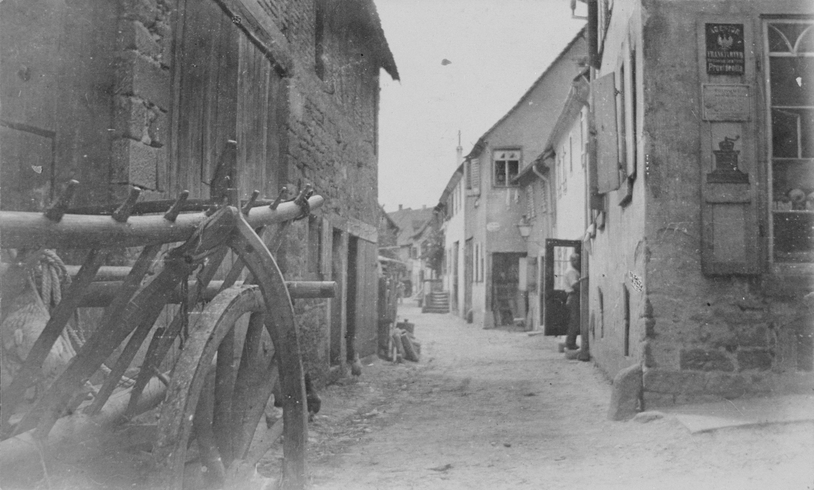 Foto der Westlichen Ringstraße um 1925