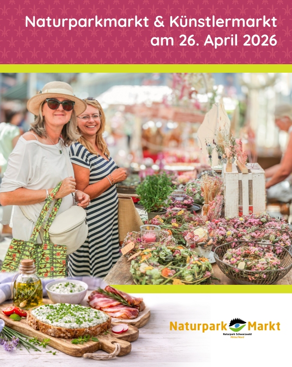 Titelseite des Flyers Ausschnitt aus erster Seite des Flyers