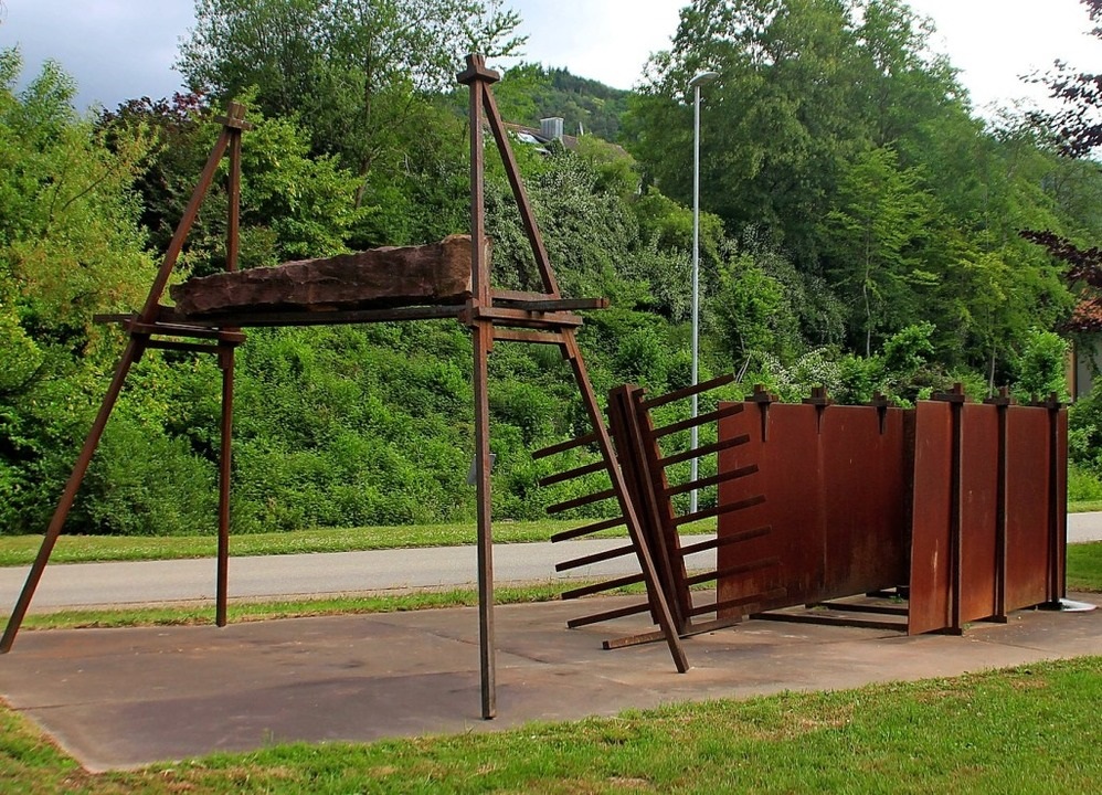 Skulptur an der Münstertalstraße