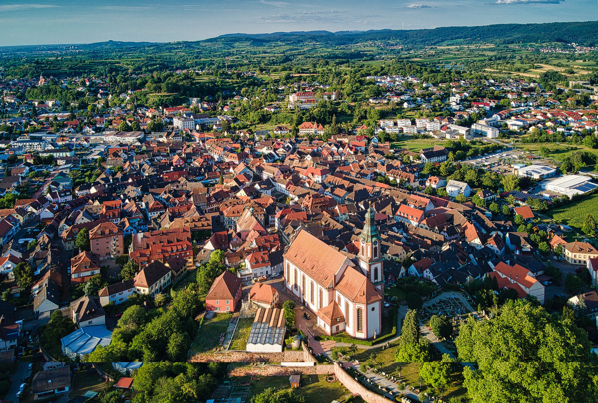 Lufbild Ettenheim