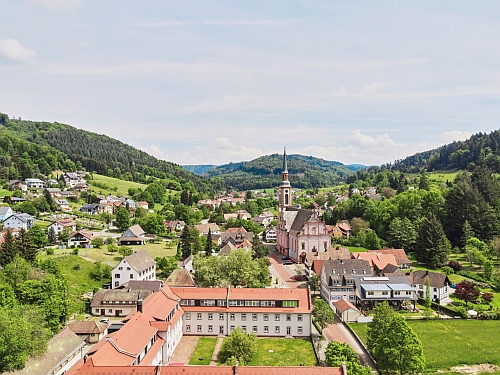 Blick über Ettenheimmünster